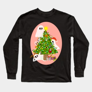 Halloween and Christmas Long Sleeve T-Shirt